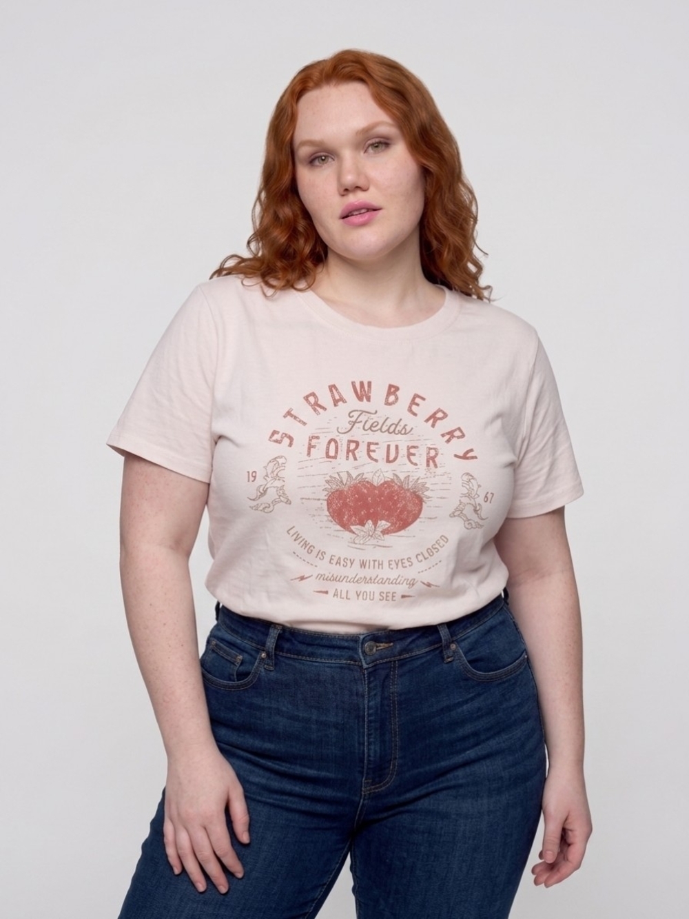 Women's Strawberry Graphic T-shirt